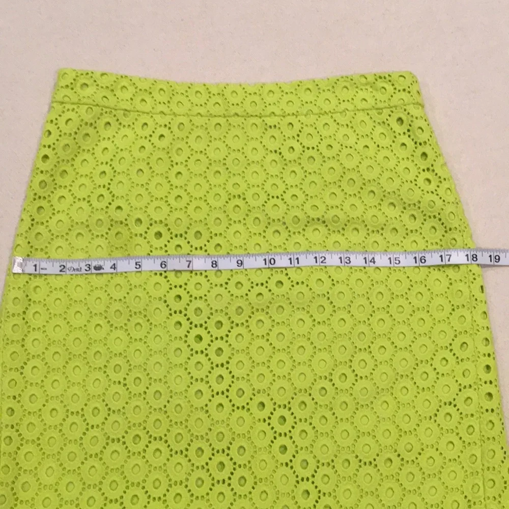 J. Crew Eyelet No. 2 Pencil Skirt 4